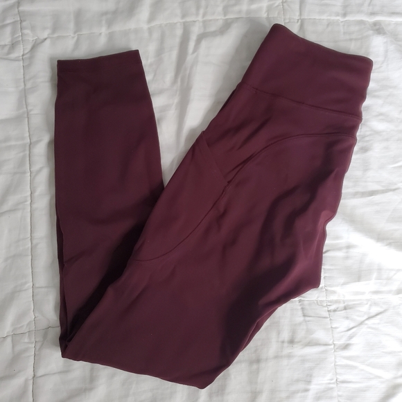 lululemon athletica Pants - Lululemon Invigorate High Rise Tights Leggings 25" - Cassis Size 4